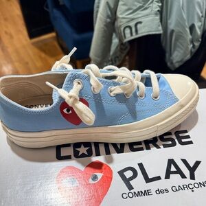 Converse x Comme des Garçons Light Blue Sneakers